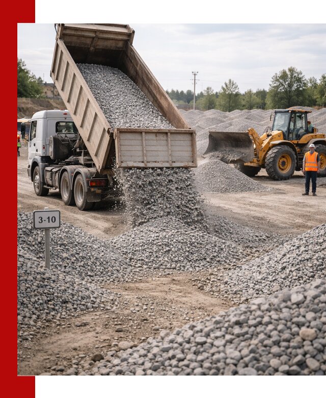 Гранитный щебень фракции 3–10: доставка и продажа в Луховицах