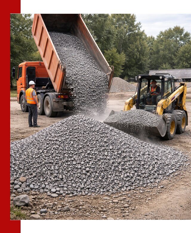 Купить гранитный щебень фракции 5–10 в Луховицах с доставкой