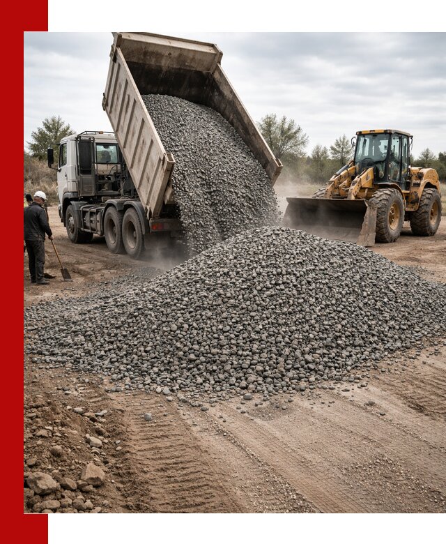 Гранитный щебень фракция 10-20 с доставкой в Луховицах
