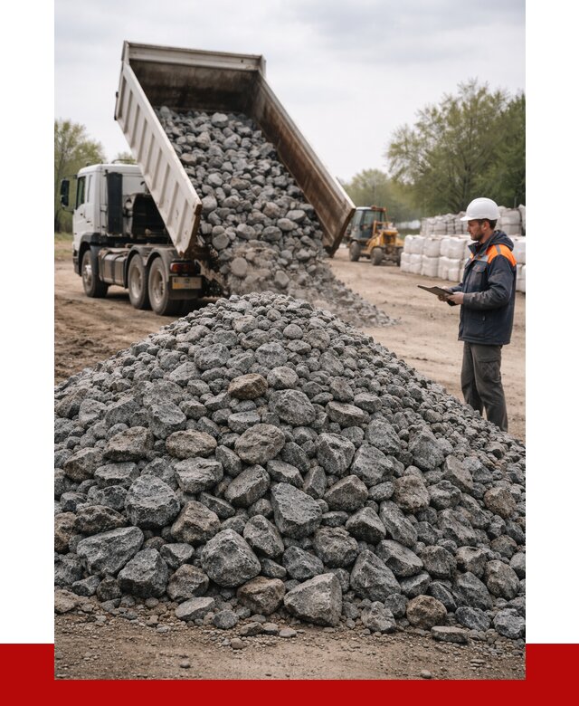 Гранитный щебень фракция 100-200 в Луховицах от 4345 р. ПРОНЕРУДЛхв