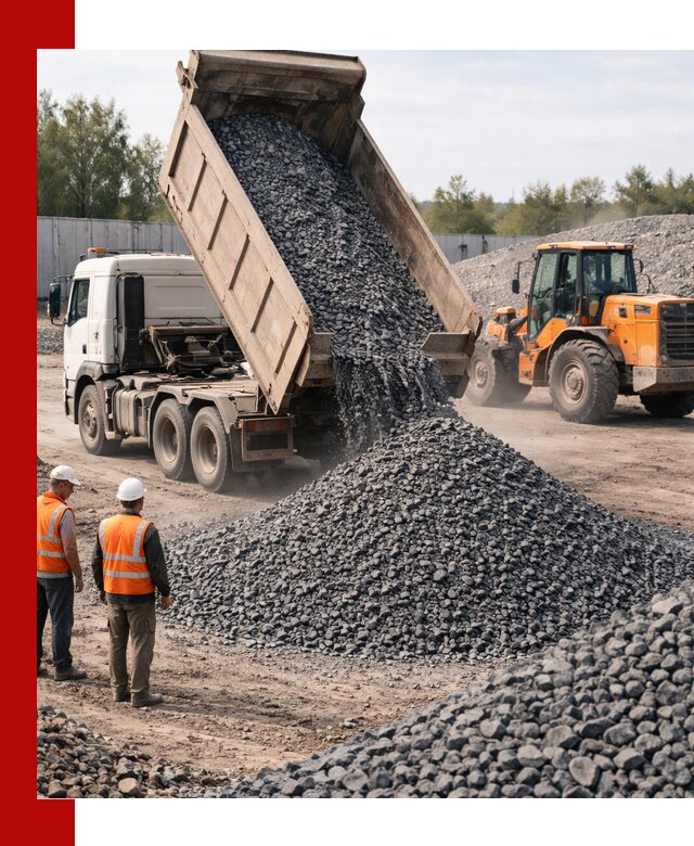 Доставка и продажа щебня габбро-диабаза в Луховицах