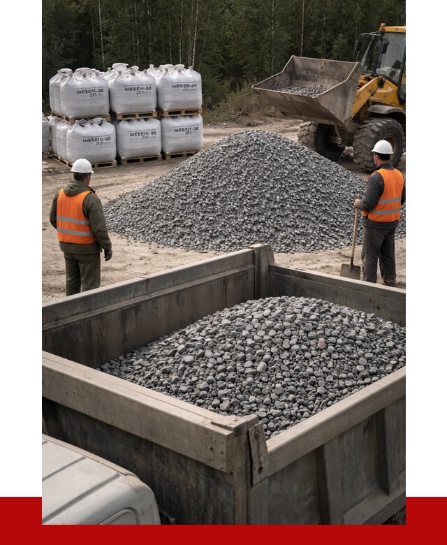 Щебень габбро диабаз 20-40 в Луховицах от 3517 руб. | ПРОНЕРУДЛхв