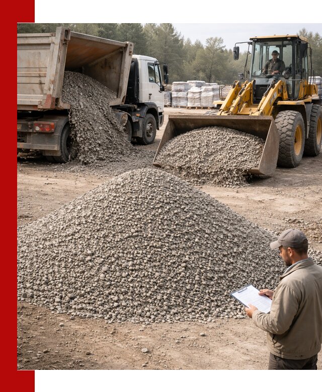 Гравийный щебень фракция 5–10 с доставкой в Луховицах