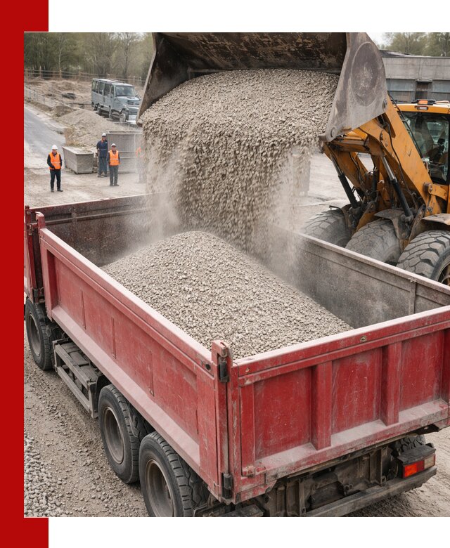 Купить известняковый щебень фракции 0-5 с доставкой в Луховицах