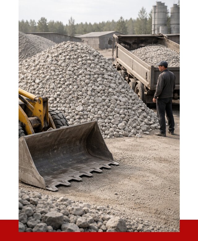 Известняковый щебень фракция 40-70 в Луховицах от 4345 р. | ПРОНЕРУДЛхв
