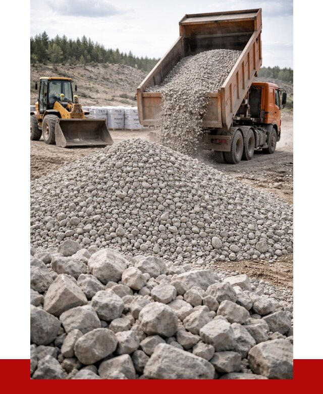 Доломитовый щебень фр. 20-40 в Луховицах от 4345 р. | ПРОНЕРУДЛхв