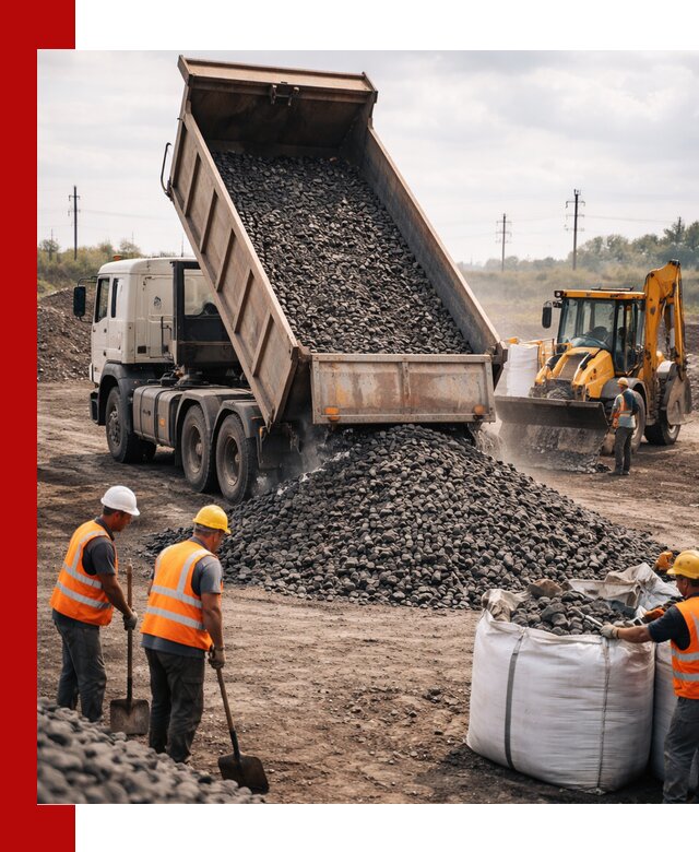 Шлаковый щебень фракция 40-70 с доставкой в Луховицах