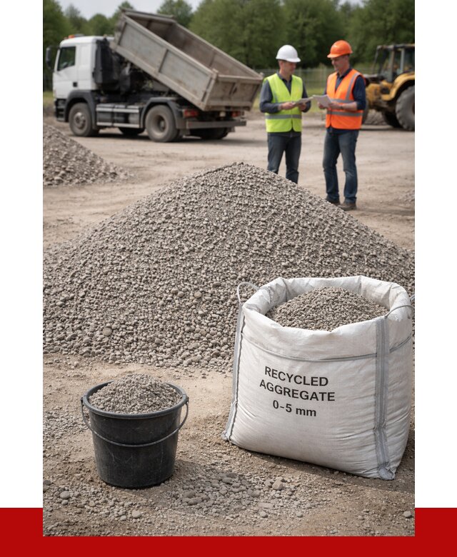 Вторичный щебень фракция 0-5 в Луховицах от 1655 р. ПРОНЕРУДЛхв