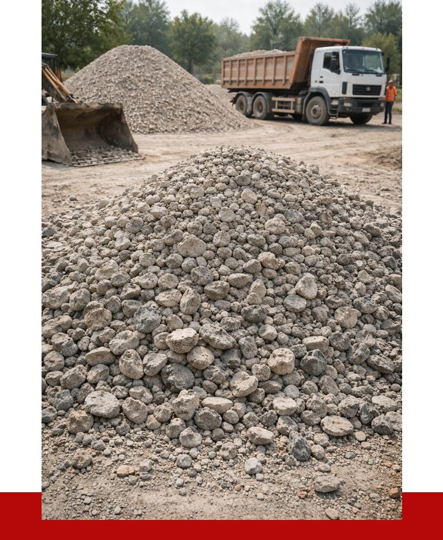 Вторичный щебень фракция 20-40 в Луховицах от 2276 р ПРОНЕРУДЛхв