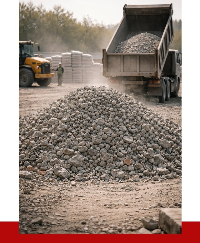 Вторичный щебень фракция 70-150 в Луховицах от 1448 р. | ПРОНЕРУДЛхв