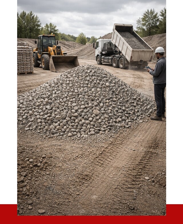 Купить бетонный щебень в Луховицах, от 3310 р. ПРОНЕРУДЛхв