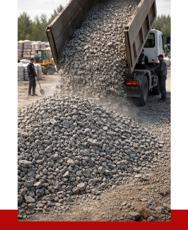 Бетонный щебень фракция 40-70 в Луховицах от 1862 р. ПРОНЕРУДЛхв