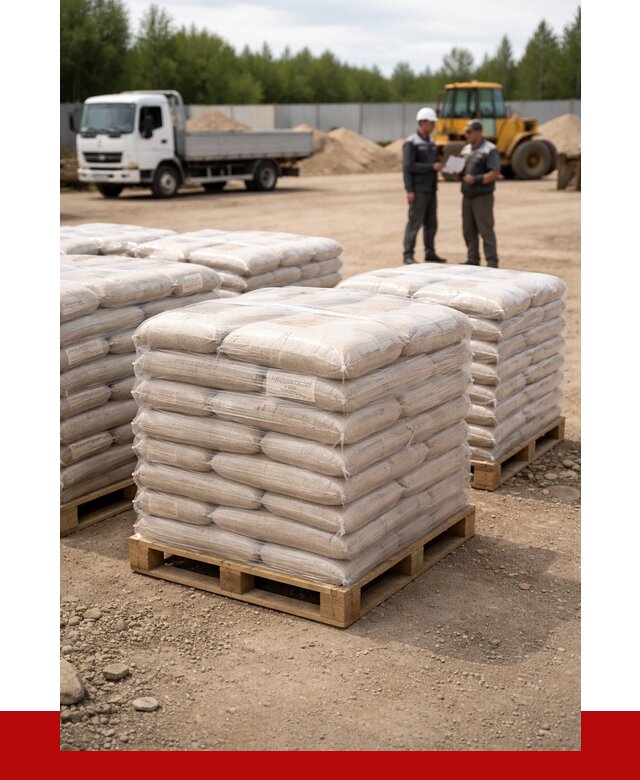 Карьерный песок в мешках в Луховицах от 1241 р. - ПРОНЕРУДЛхв