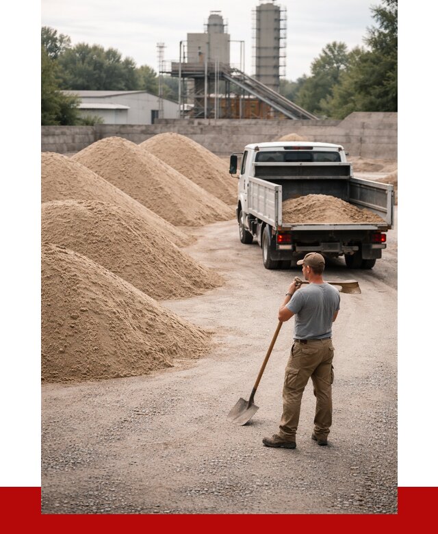 Мытый песок в Луховицах от 1293 р. с доставкой ПРОНЕРУДЛхв
