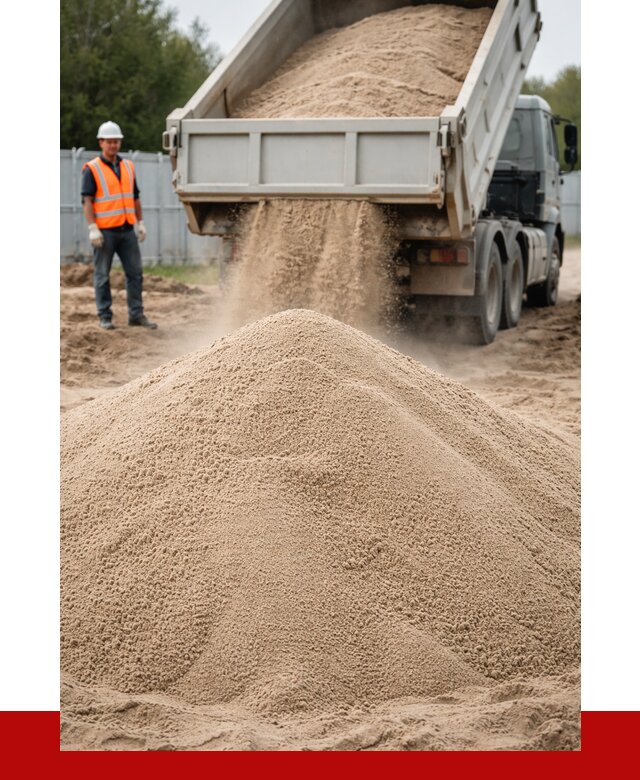Купить сеяный песок с доставкой в Луховицах от 2276 р ПРОНЕРУДЛхв