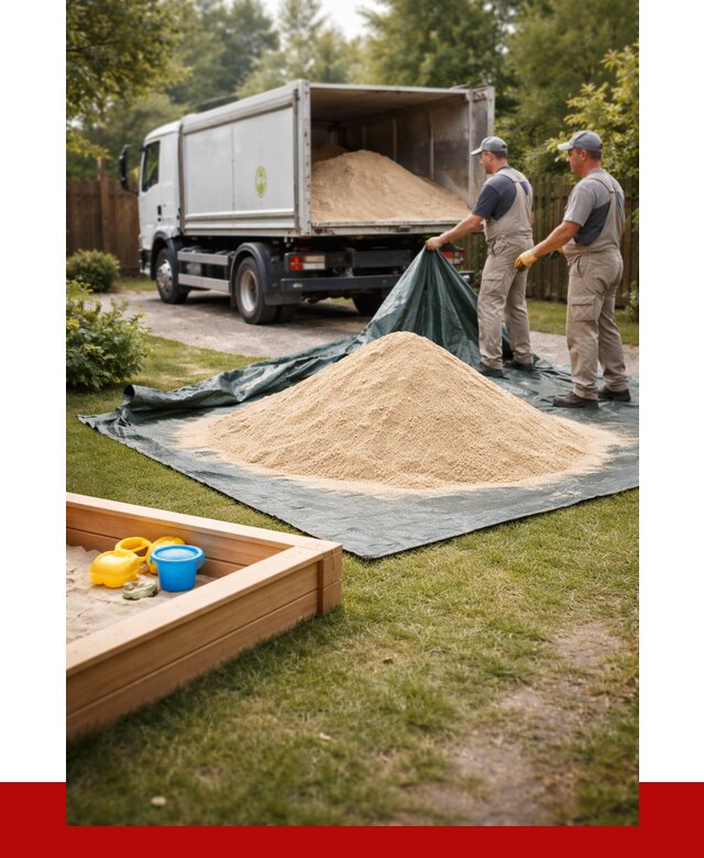 Песок для песочницы в Луховицах от 1552 р. с доставкой, ПРОНЕРУДЛхв