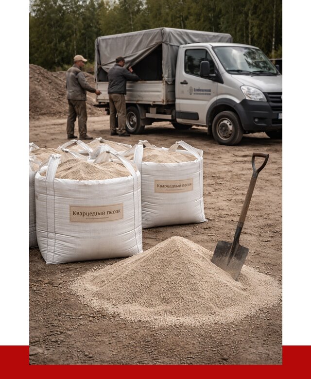 Кварцевый песок для пескоструя в Луховицах от 4655 р. | ПРОНЕРУДЛхв