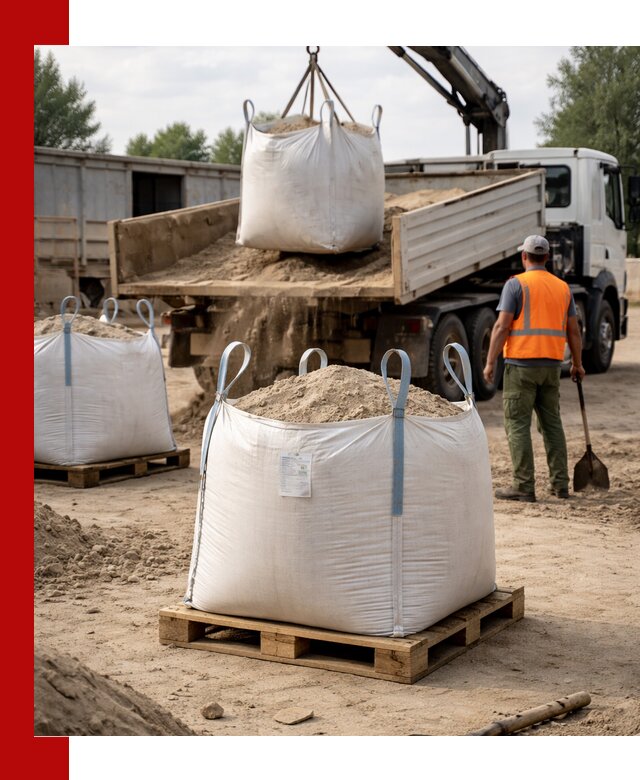 Доставка песка в биг бег в Луховицах быстро и без лишних хлопот