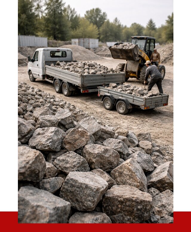 Купить бутовый камень гранитный в Луховицах от 2897 р. | ПРОНЕРУДЛхв