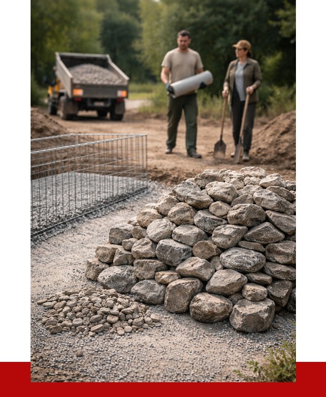 Камень для габионов фракция 100-200 в Луховицах от 4966 р. | ПРОНЕРУДЛхв