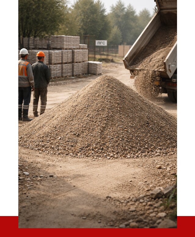 ПГС С1 с доставкой в Луховицах от 2897 р. за куб | ПРОНЕРУДЛхв