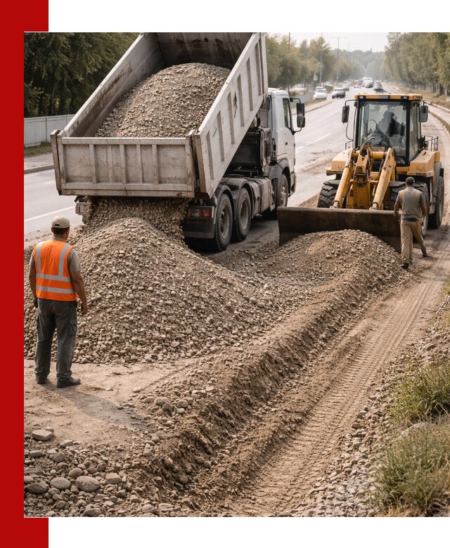 Опгс для устройства дорог и подсыпки в Луховицах