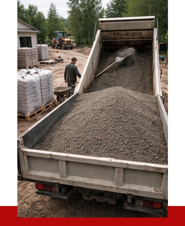 ЩПС с доставкой в Луховицах от 2172 р. за куб | ПРОНЕРУДЛхв