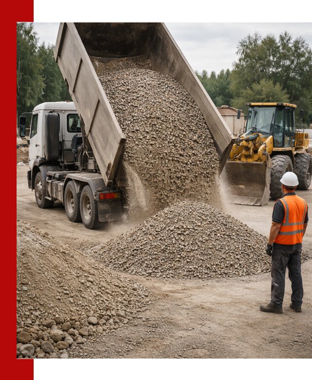 Доставка щпс в Луховицах — щебеночно-песчаная смесь под заборы и дорожки