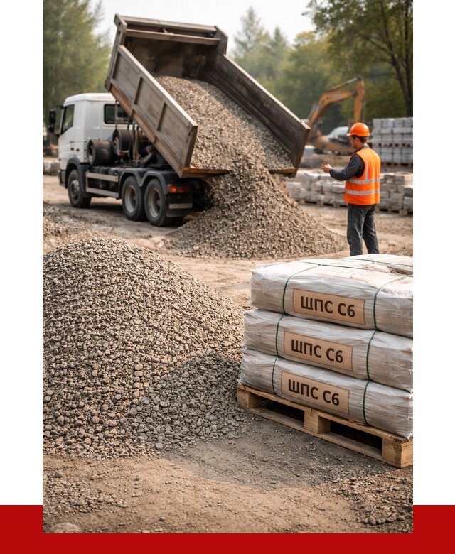 ЩПС С6 в Луховицах с доставкой от 2276 р. за куб | ПРОНЕРУДЛхв