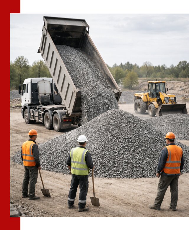 Доставка и продажа гранитной крошки в Луховицах