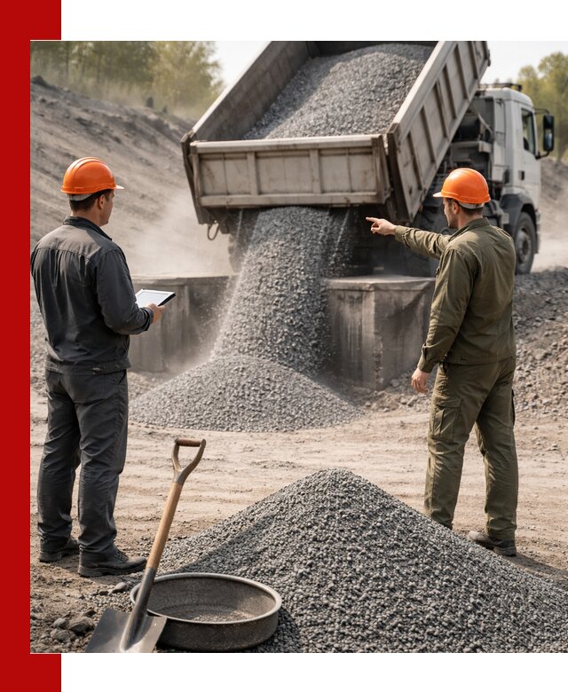Гранитная крошка фракция 2-5 доставка в Луховицах