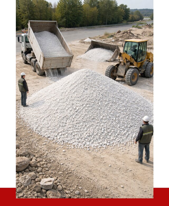 Белая мраморная крошка в Луховицах от 4345 р. с доставкой | ПРОНЕРУДЛхв