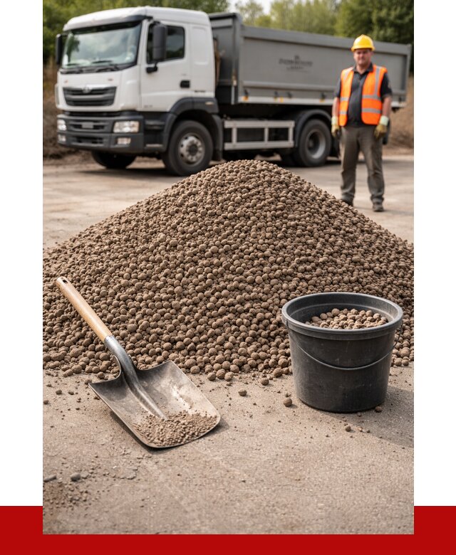 Керамзит фракция 10-20 в Луховицах от 4345 р. с доставкой | ПРОНЕРУДЛхв