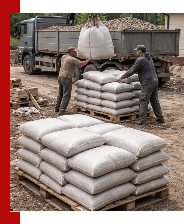 Керамзит в мешках с доставкой в Луховицах от компании-поставщика