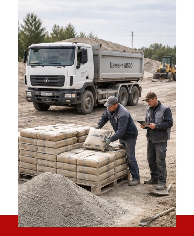 Купить цемент м500 с доставкой в Луховицах от 5379 р. | ПРОНЕРУДЛхв