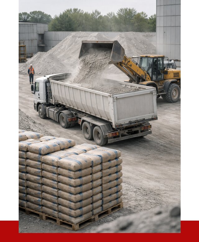 Купить цемент навалом в Луховицах от 5690 р. с доставкой | ПРОНЕРУДЛхв