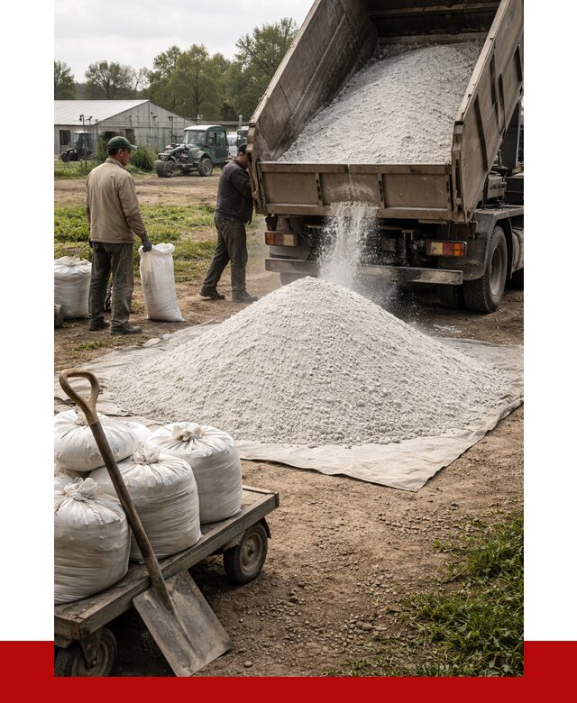 Купить известняковая мука в Луховицах от 4345 р. за куб | ПРОНЕРУДЛхв