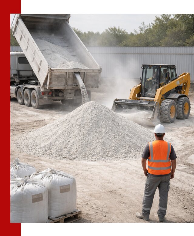 Доставка и продажа известняковой муки в Луховицах