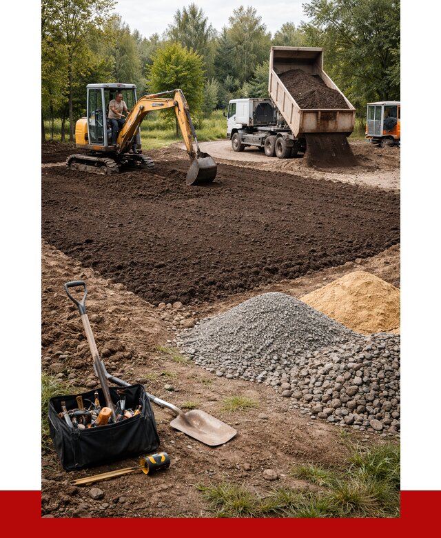 Купить грунт для отсыпки участка в Луховицах от 2586 р. | ПРОНЕРУДЛхв