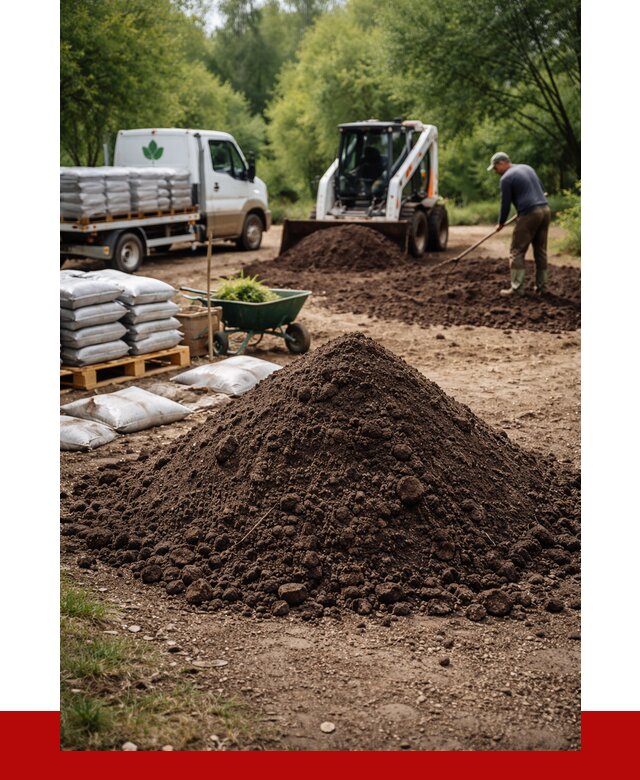 Грунт для озеленения с доставкой в Луховицах от 1862 р. | ПРОНЕРУДЛхв