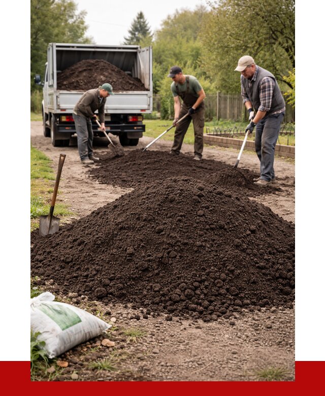 Купить землю для огорода в Луховицах от 3310 р./куб | ПРОНЕРУДЛхв