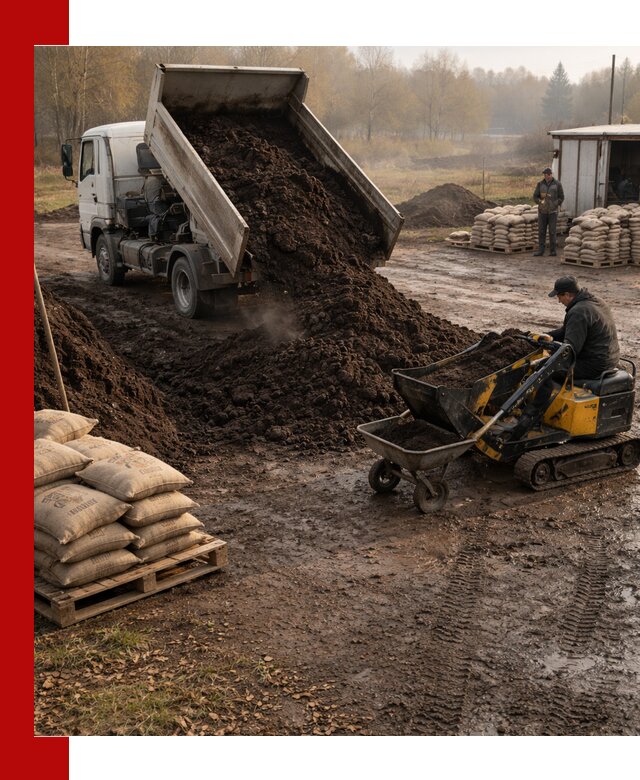 Кислый торф в доставке по выгодным ценам в Луховицах