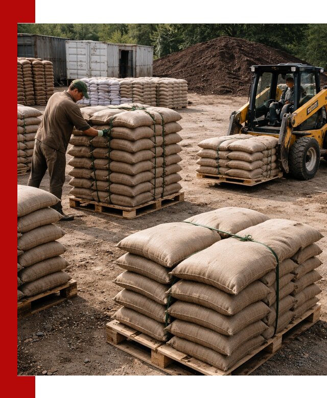 Доставка торфа в мешках по выгодным ценам в Луховицах