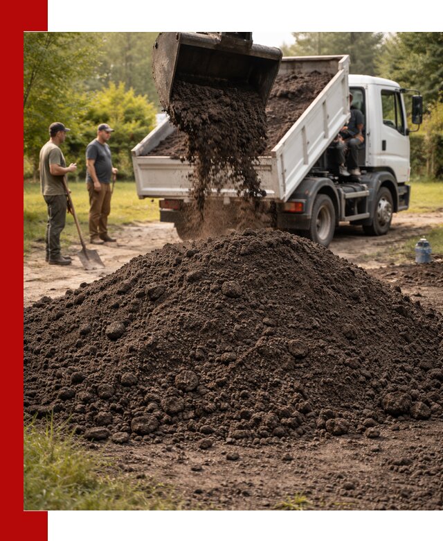 Доставка и продажа чернозема в Луховицах оптом и в розницу