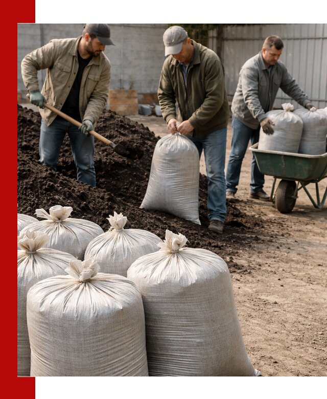 Купить чернозем в мешках с доставкой в Луховицах