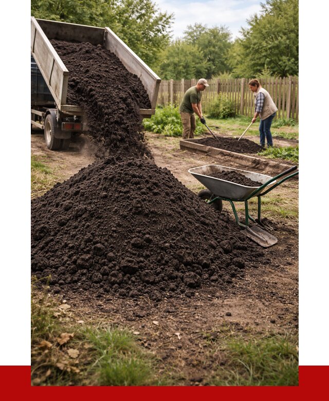 Купить чернозем для огорода в Луховицах от 2586 р. | ПРОНЕРУДЛхв