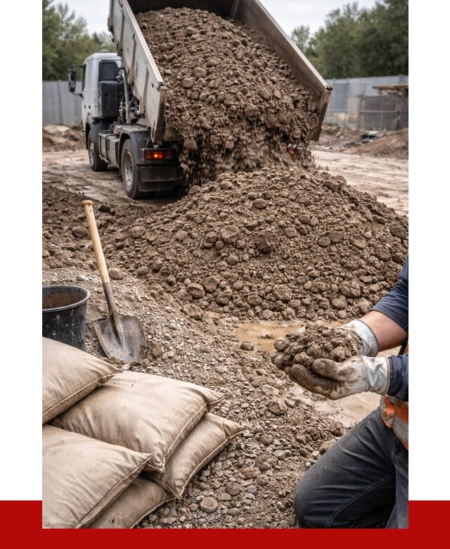 Купить глина для засыпки в Луховицах от 1241 р. за куб | ПРОНЕРУДЛхв
