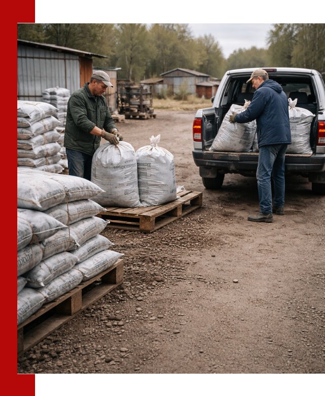 Купить конский навоз в мешках с доставкой в Луховицах