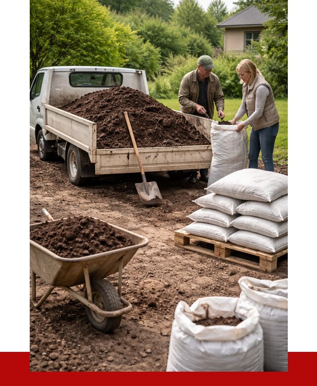 Перегной в мешках с доставкой в Луховицах от 2276 р. | ПРОНЕРУДЛхв