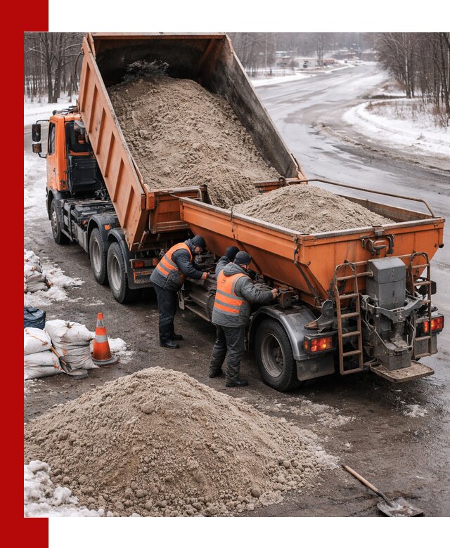 Поставка и вывоз пескосоля в Луховицах оптом и в розницу